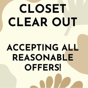 Accepting most offers!!! All reasonable ones❤️